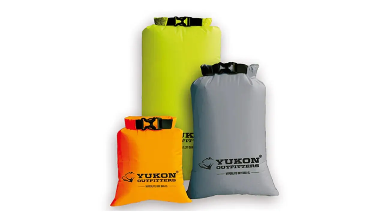 Yukon Dry Bag Set 3pc Azul, Naranja, Verde 2L, 4L, 8L